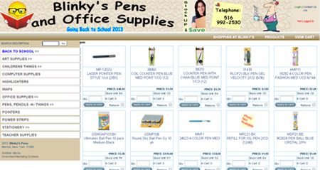 Blinky's Pens